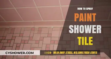 Revamp Your Shower: Easy Spray Paint Tile Transformation Guide