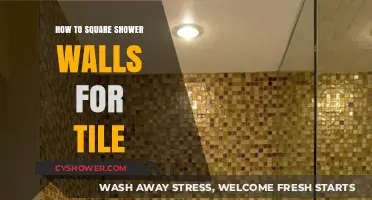 Mastering Tile Installation: Squaring Shower Walls for a Perfect Finish