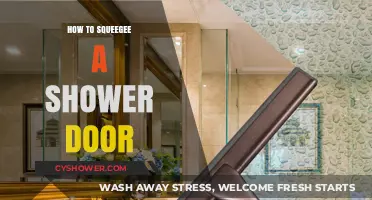 Master the Art of Squeegeeing Your Shower Door Effortlessly