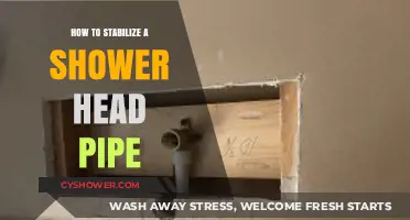 Easy DIY Guide to Stabilizing Your Shower Head Pipe