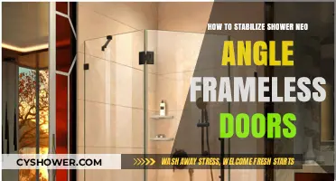 Stabilizing Neo Angle Frameless Shower Doors: A Step-by-Step Guide