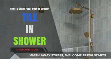 Mastering Subway Tile Installation: Starting Your Shower's First Row Perfectly