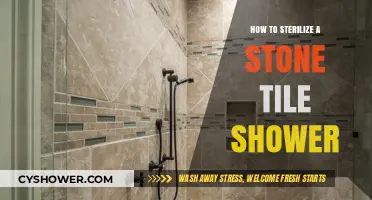 Effective Methods to Sterilize and Clean Stone Tile Showers