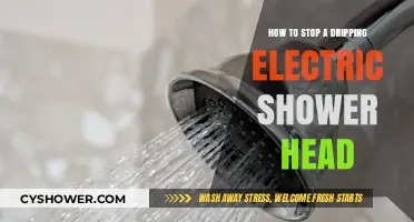 Fix Your Dripping Electric Shower Head: Quick and Easy Solutions