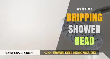 Quick Fixes to Stop a Dripping Shower Head for Good