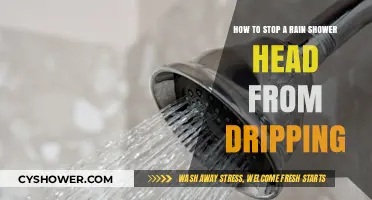 Fix Your Dripping Rain Shower Head: Quick and Easy Solutions