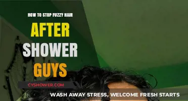 Tame Post-Shower Fuzz: Guys' Guide to Smooth, Defined Hair