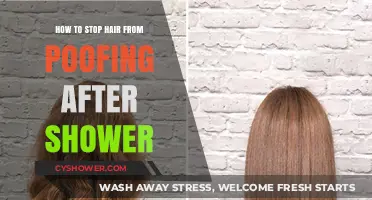 Tame Post-Shower Poof: Quick Tips for Sleek, Frizz-Free Hair