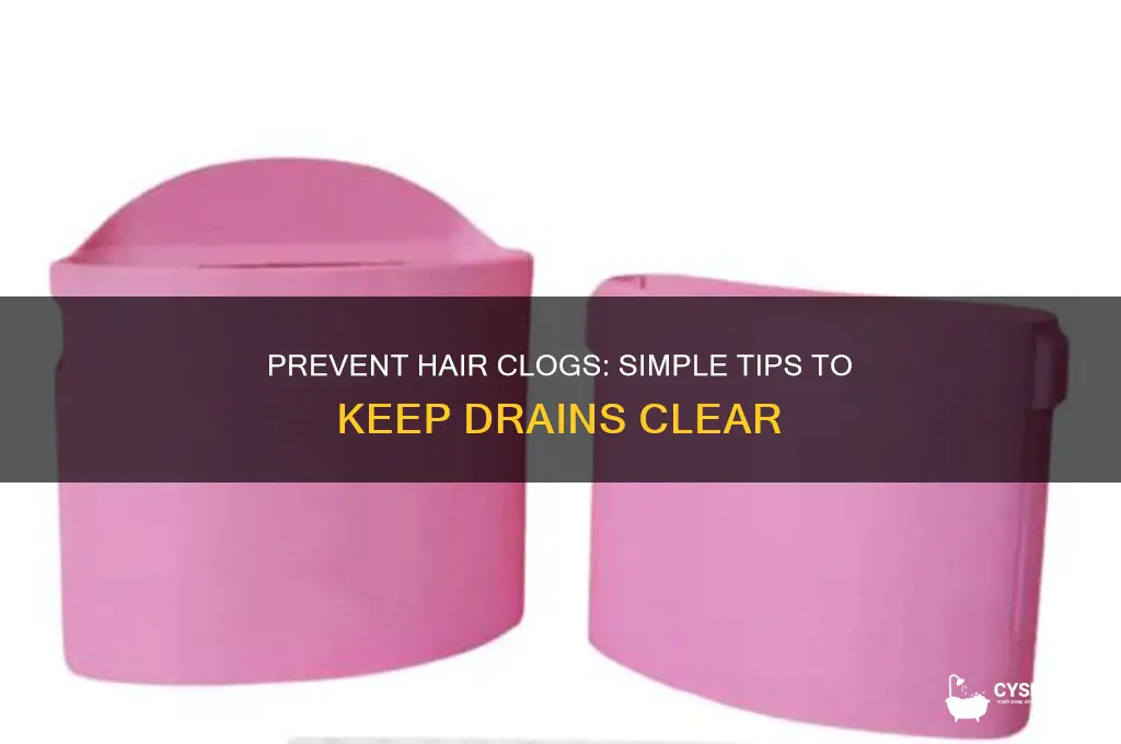 how to stop hair going down the shower drain