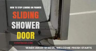 Fix Leaking Framed Sliding Shower Doors: Simple DIY Solutions