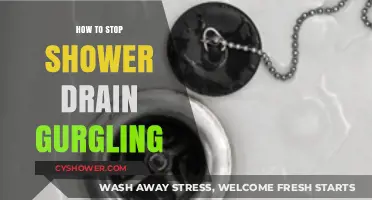 Stop Shower Drain Gurgling: Quick Fixes and Prevention Tips