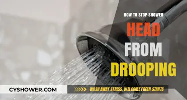Fix Your Drooping Shower Head: Simple DIY Solutions for a Steady Stream
