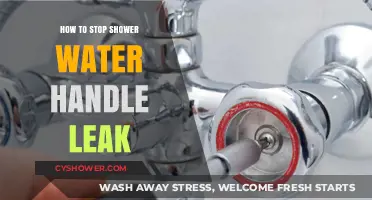 Fix Your Leaky Shower Handle: Quick DIY Repair Guide