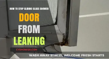 Prevent Shower Door Leaks: Simple Fixes for Sliding Glass Doors
