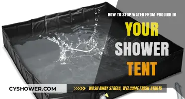 Prevent Shower Tent Water Pooling: Effective Tips for a Dry Camping Experience