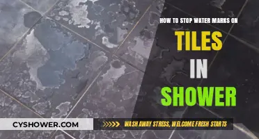 Prevent Shower Tile Water Marks: Easy Cleaning and Maintenance Tips