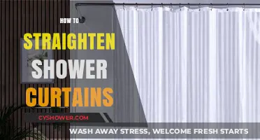 Easy Tips to Straighten Shower Curtains and Prevent Bunching