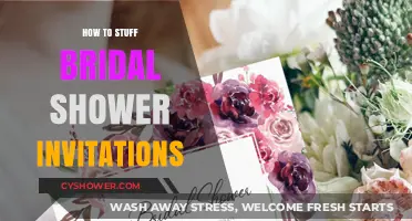 Creative Tips for Stuffing Bridal Shower Invitations Like a Pro