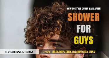 Mastering Curly Hair: Post-Shower Styling Tips for Men