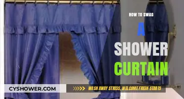 Master the Art of Swagging a Shower Curtain for Style
