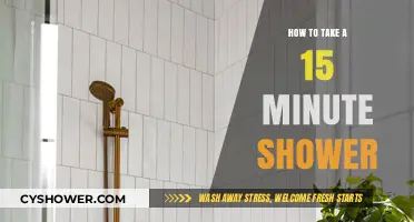 Quick & Efficient Shower Tips: Master the 15-Minute Refresh