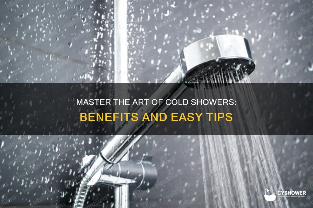 how to take a cold shower article
