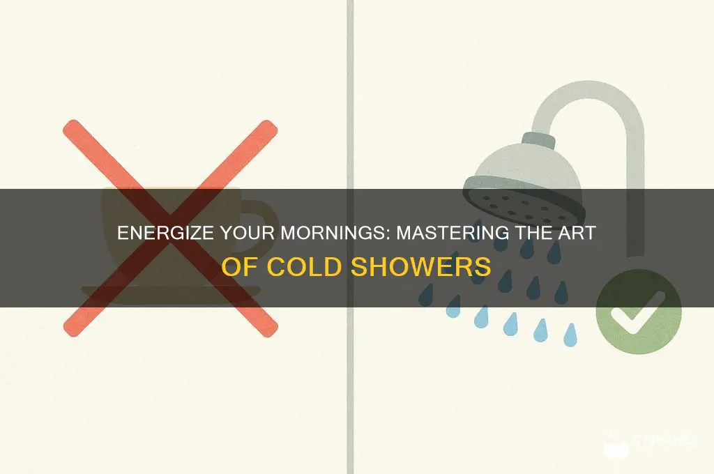 how to take a cold shower in the morning