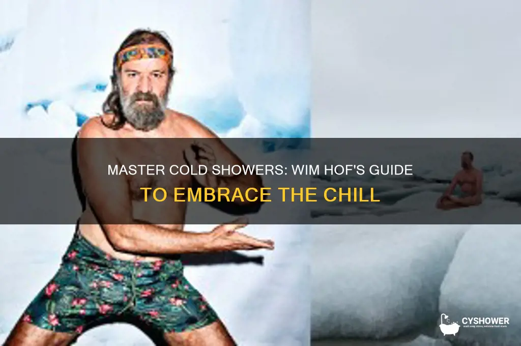 how to take a cold shower wim hof