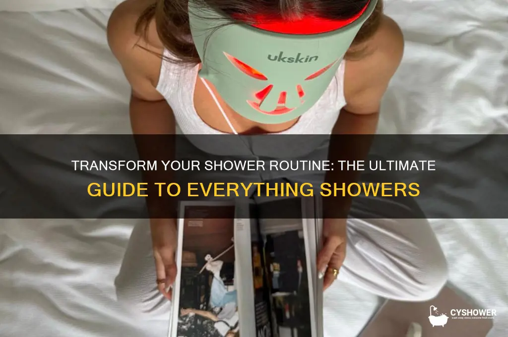 how to take a everything shower
