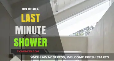 Quick Shower Hacks: Mastering the Last-Minute Refresh in Minutes