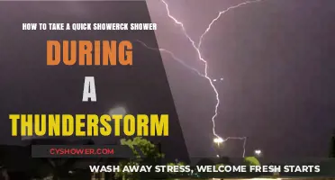 Quick Shower Tips: Stay Safe and Clean During Thunderstorms