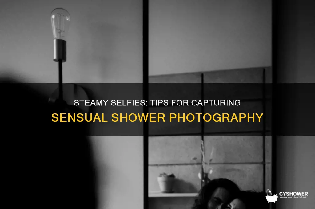 how to take a sexy shower picture