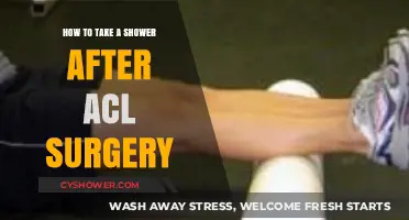 Post-ACL Surgery Shower Guide: Safe, Easy Steps for Recovery
