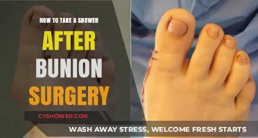 Post-Bunion Surgery Shower Guide: Safe, Gentle, and Pain-Free Tips
