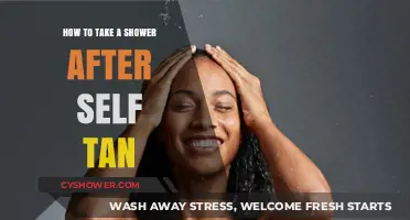 Post-Self Tan Shower Guide: Tips for Maintaining Your Glow