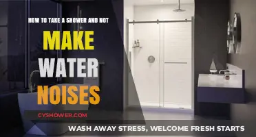 Silent Shower Secrets: Tips to Avoid Water Noises While Bathing