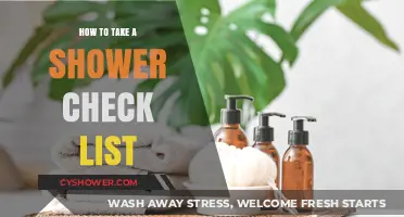 Shower Essentials: A Step-by-Step Checklist for a Refreshing Experience