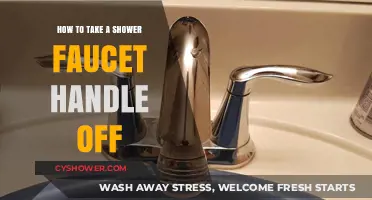 Easy Steps to Remove Your Shower Faucet Handle Safely