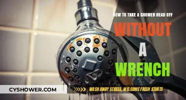Easy Shower Head Removal: No Wrench Required – Simple DIY Guide