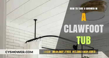Mastering the Art of Showering in a Clawfoot Tub: Tips & Tricks