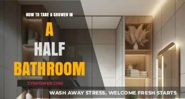 Efficient Showering Tips for Compact Half Bathrooms: Maximize Space & Comfort