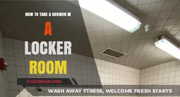 Mastering the Locker Room Shower: A Step-by-Step Guide