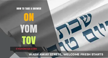 Showering on Yom Tov: A Halachic Guide for Observant Jews