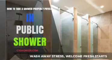 Mastering Privacy: A Guide to Showering Confidently in Public Spaces