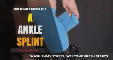 Showering with an Ankle Splint: Tips for a Safe and Easy Routine