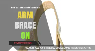 Showering with an Arm Brace: Tips for Comfort and Ease