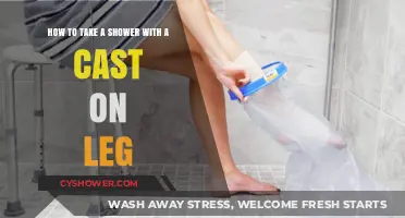 Showering with a Cast: Tips for Keeping Your Leg Dry and Clean