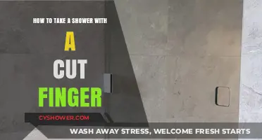 Showering Safely: Tips for Protecting a Cut Finger While Bathing