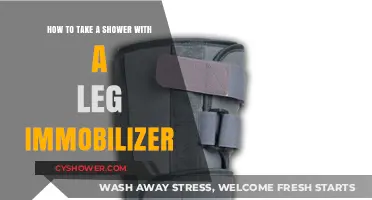 Showering with a Leg Immobilizer: Tips for a Safe and Easy Routine