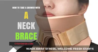 Showering Safely with a Neck Brace: Tips for Comfort and Ease